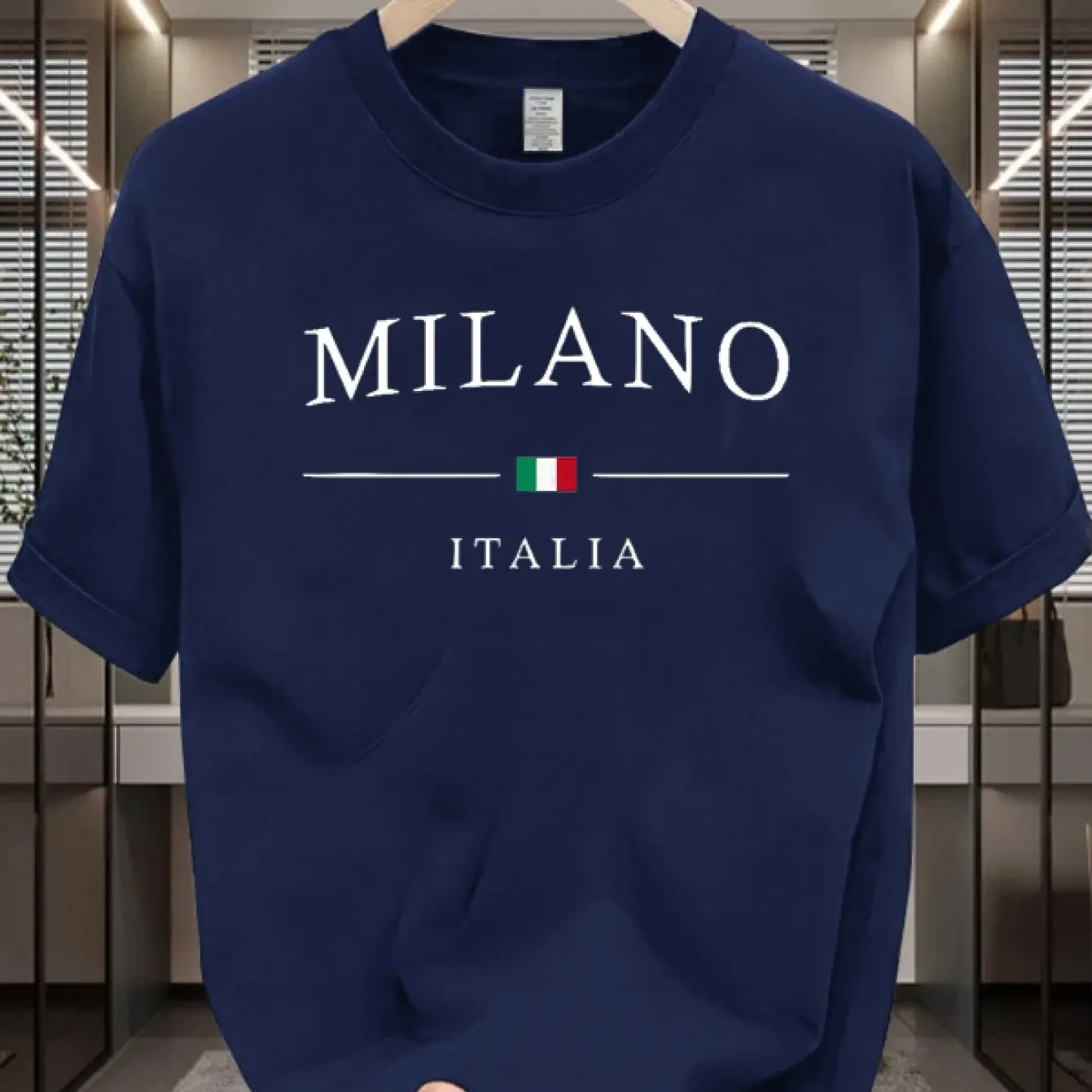 Camiseta Masculina Milan Itáli - Street Fashion Milan avaliação e preço