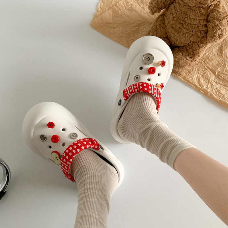 Mulheres moda tamancos chinelo - Street Fashion Korean avaliação e preço
