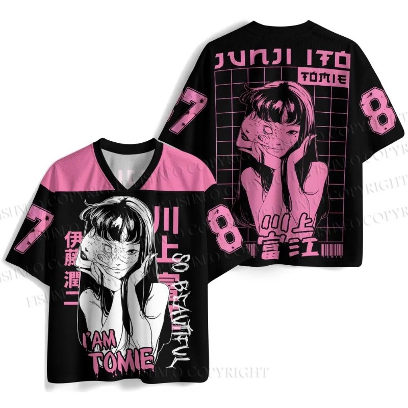 Camiseta Esportiva Y2K Junji I - Street Fashion In Japan avaliação e preço