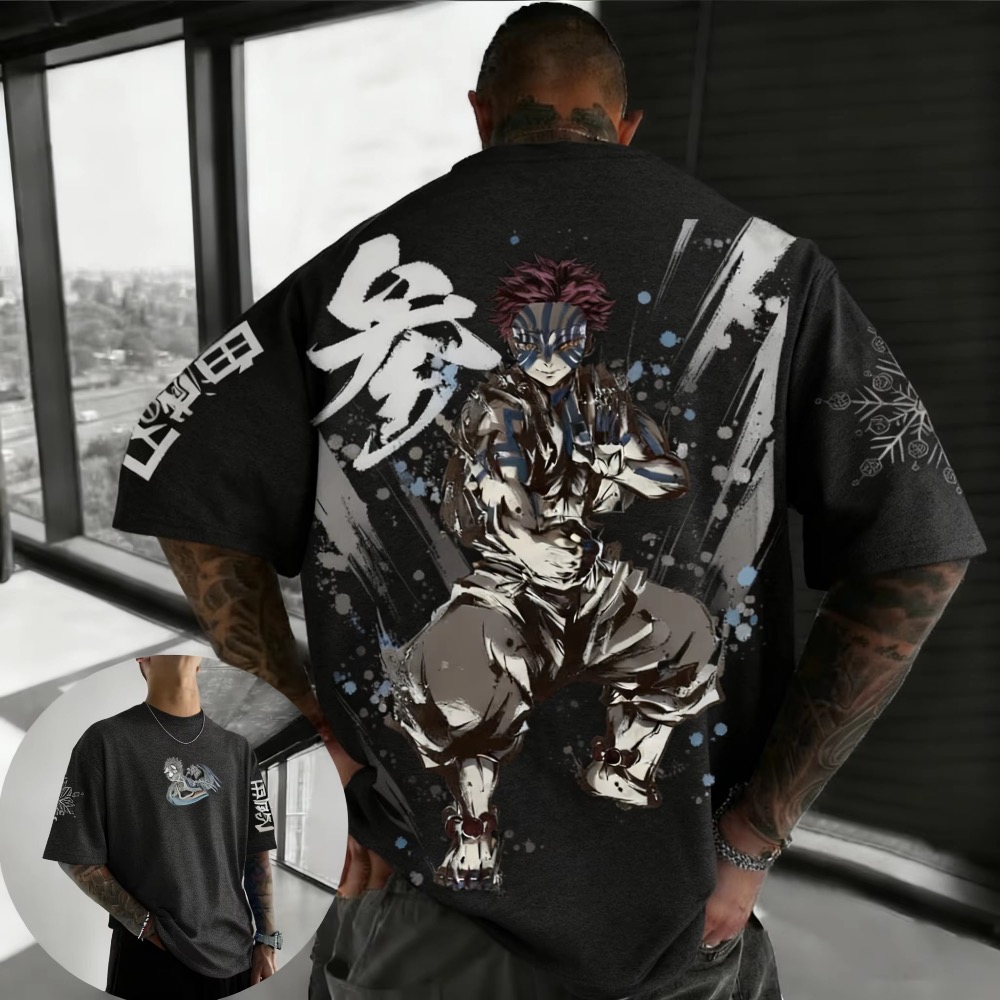 Camiseta Casual de Verão Plus  - Street Fashion In Japan avaliação e preço