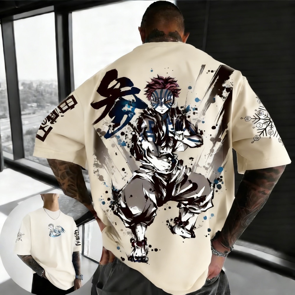 Camiseta Casual de Verão Plus  - Street Fashion In Japan avaliação e preço