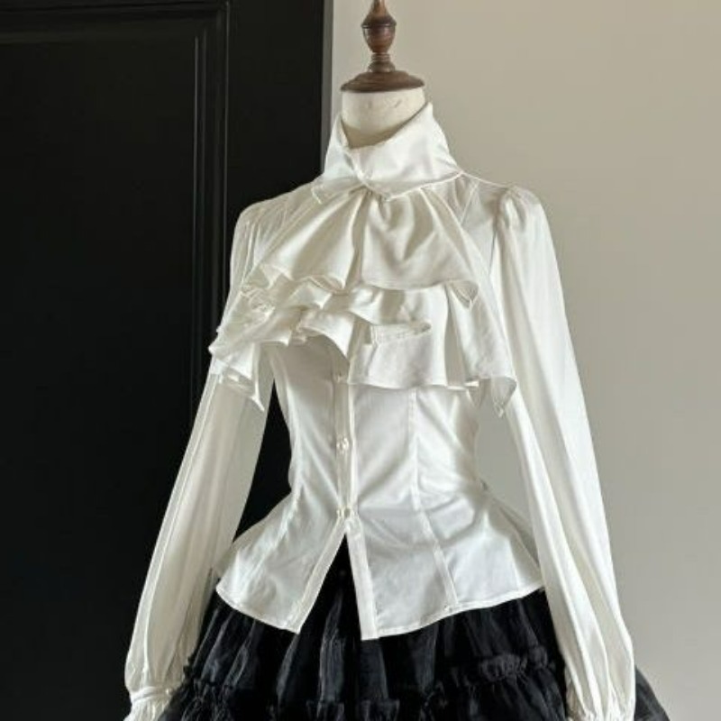 Camisa de Manga Longa com Baba - Japanese Street Fashion Female avaliação e preço
