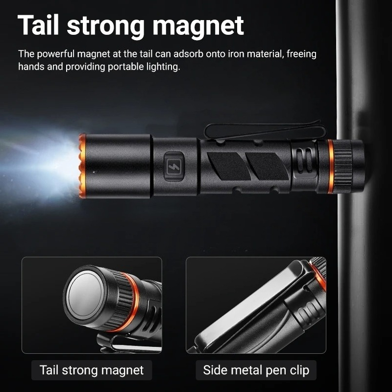 Lanterna de Caneta LED Zoom Mi - Street Fashion Blog avaliação e preço