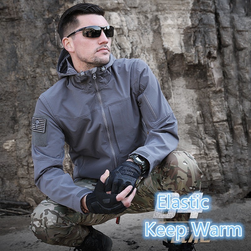 Casaco com capuz impermeável m - Windbreak Shell Jacket avaliação e preço