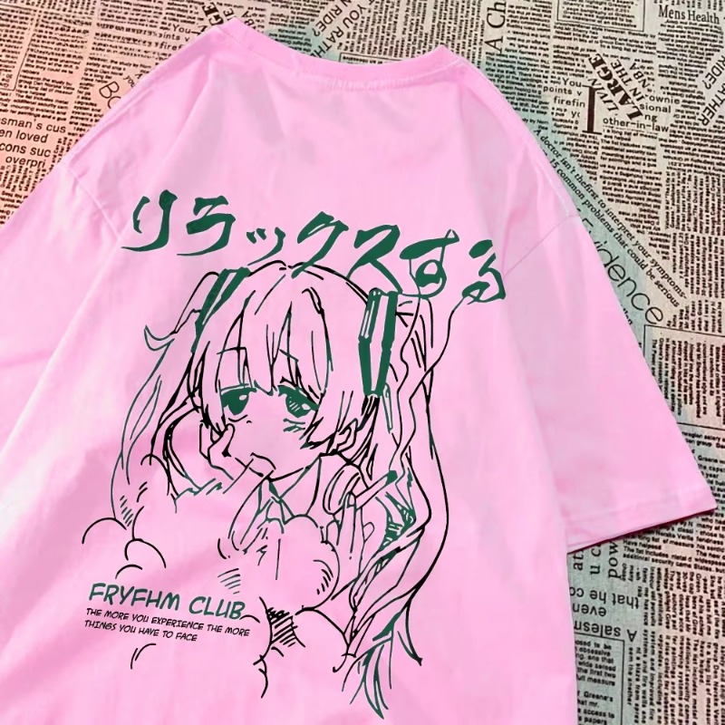 2026 Nova Moda Camisetas Femin - Street Fashion In Japan avaliação e preço