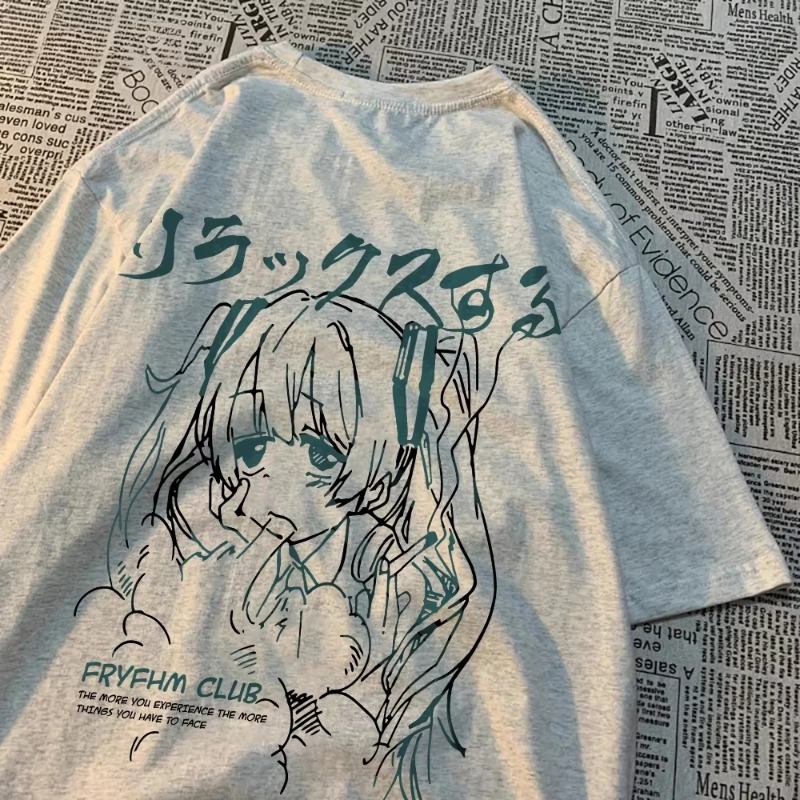 2026 Nova Moda Camisetas Femin - Street Fashion In Japan avaliação e preço