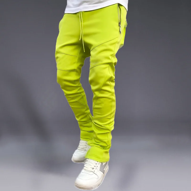 Calças esportivas masculinas c - Street Fashion Korean avaliação e preço