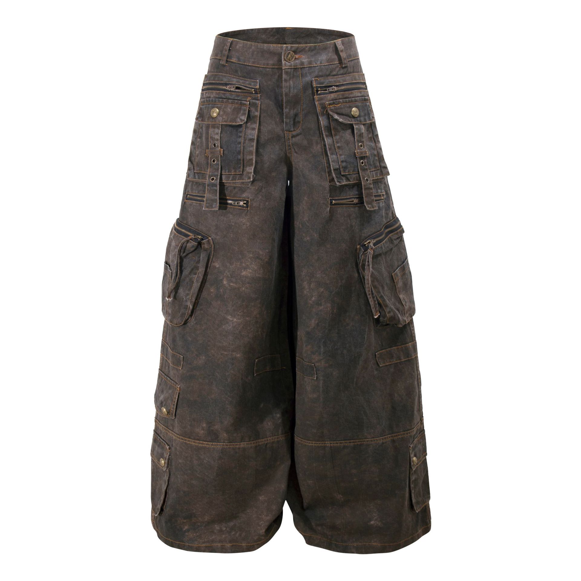 Calças Cargo de Perna Larga Gr - Cargo Pant Wide avaliação e preço