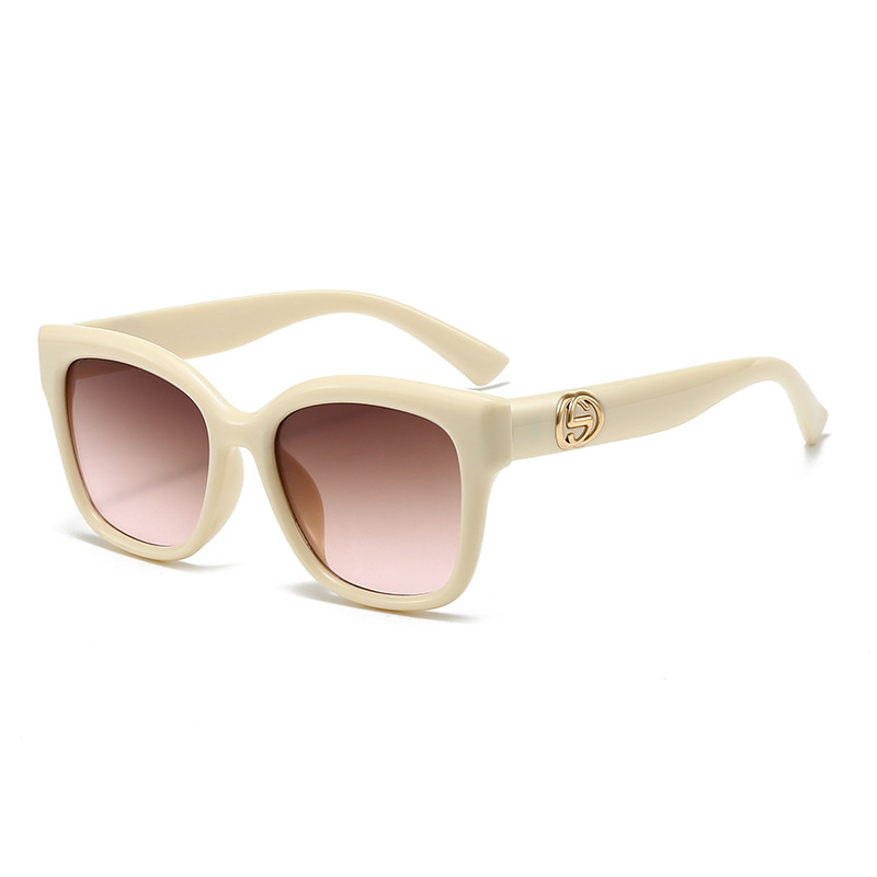 Óculos retrô minimalistas de c - Street Fashion Glasses avaliação e preço