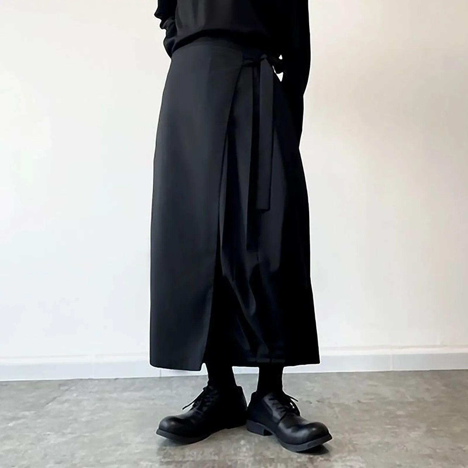 Retro estilo escuro calças de  - Street Fashion Style Male avaliação e preço