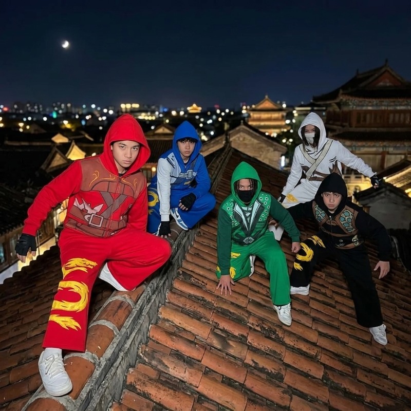 Conjunto de Moletom Ninja Warr - Street Fashion Art avaliação e preço