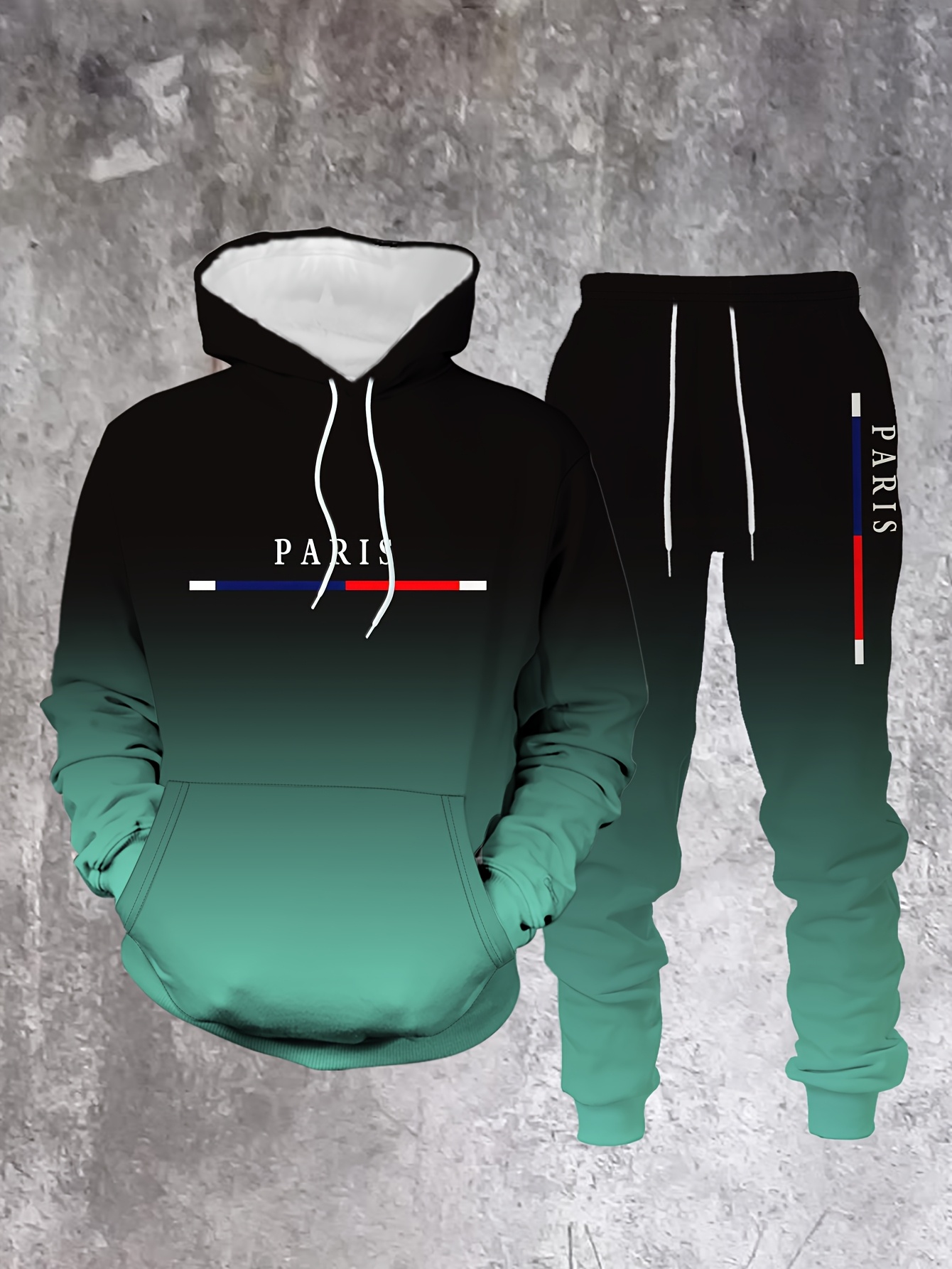 Cor gradiente paris agasalho r - Street Fashion Paris avaliação e preço