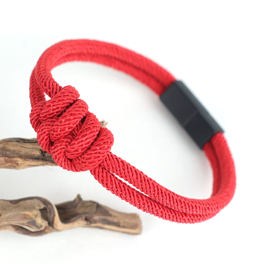 Pulseira de corda masculina el - Street Fashion Milan avaliação e preço