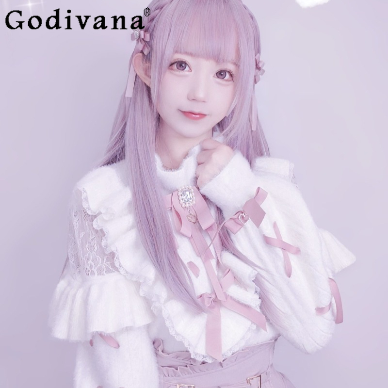 Suéter Feminino Estilo Japonês - Japanese Street Fashion Female avaliação e preço