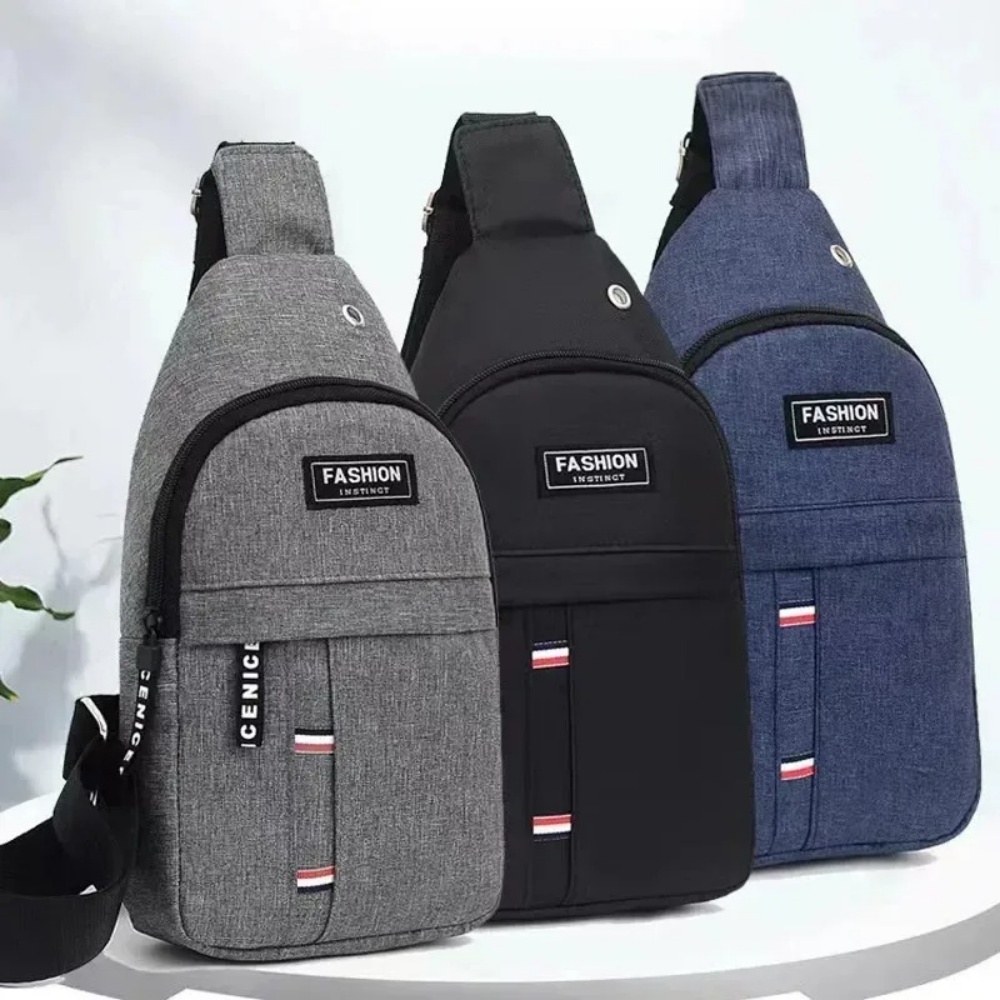 Bolsa Transversal de Lona Impe - Street Fashion Paris avaliação e preço
