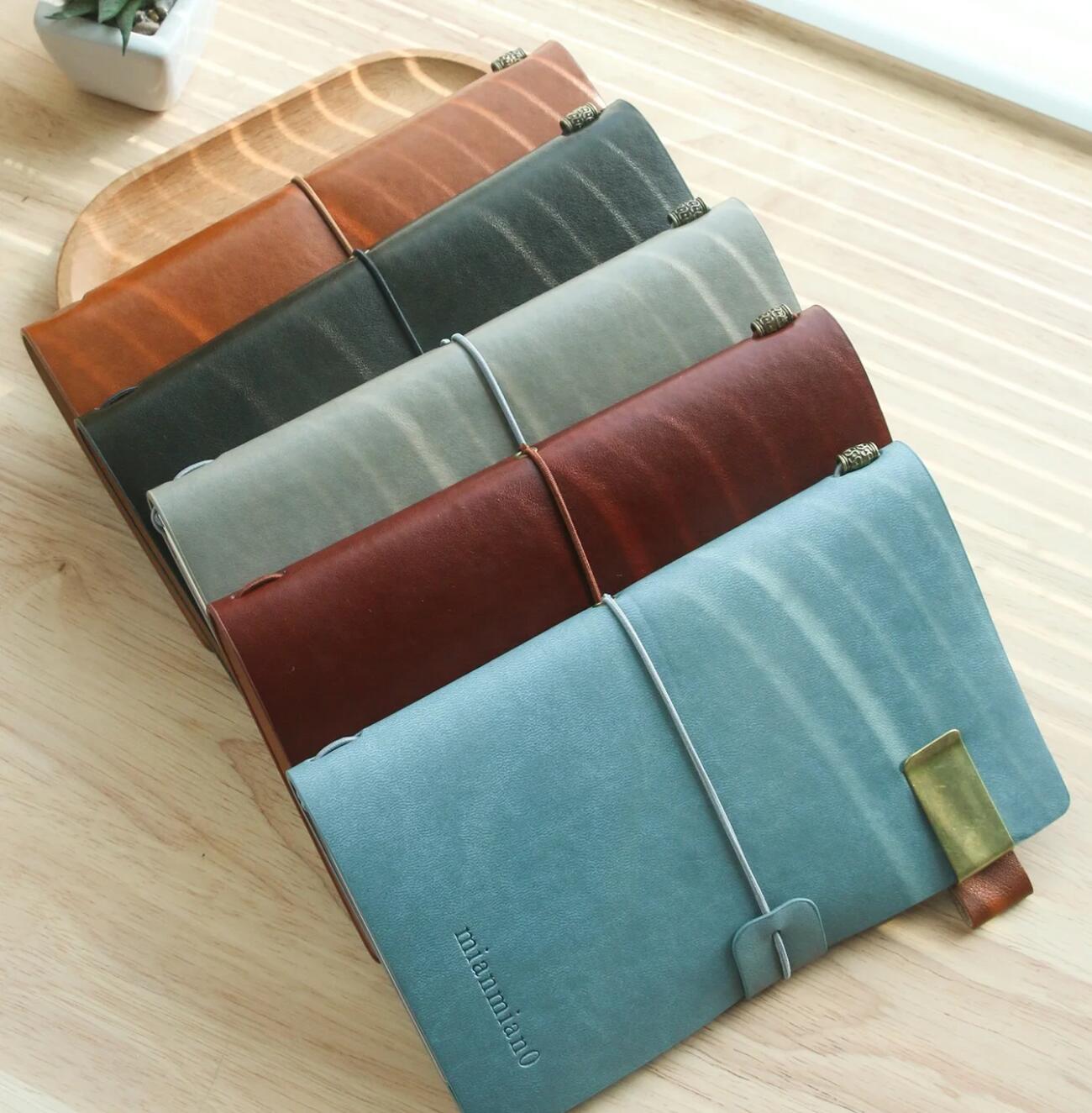 Caderno de Couro Vintage Perso - Street Fashion Blog avaliação e preço