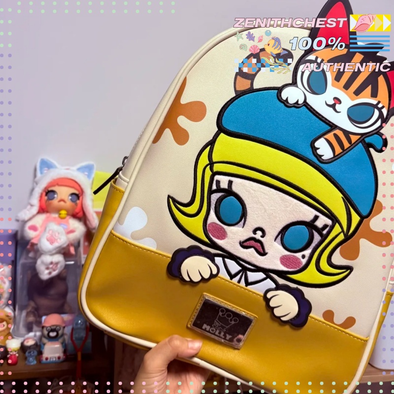 Mochila de Couro Premium POPMA - Street Fashion Model avaliação e preço