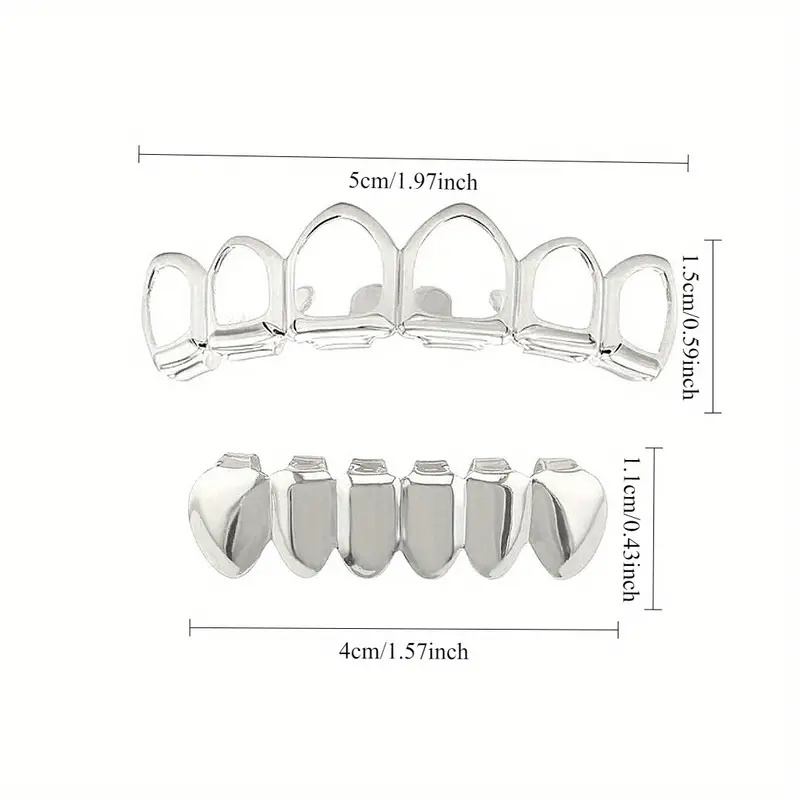 Um conjunto de enfeites dentár - Street Fashion Jewelry avaliação e preço