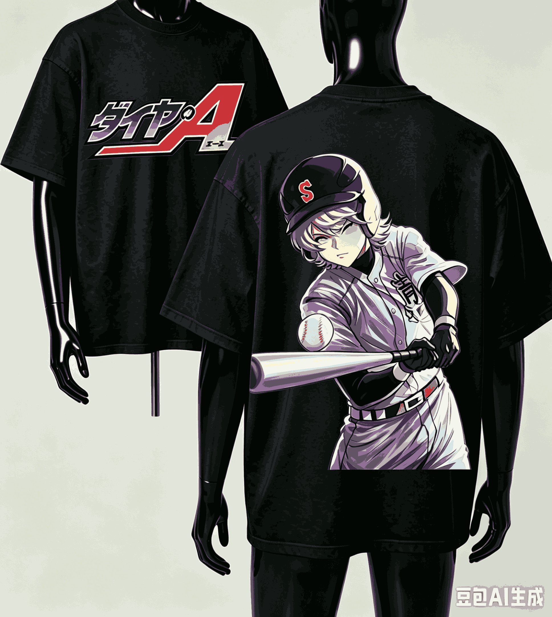 Camiseta Ace of Diamond para a - Street Fashion Model avaliação e preço