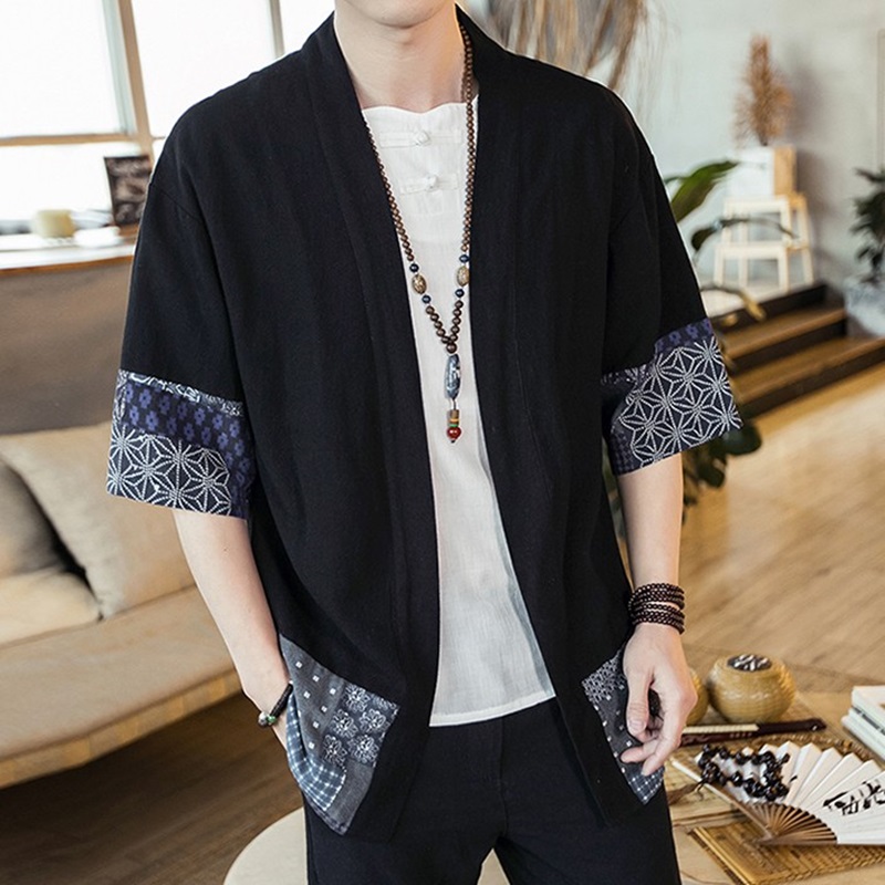 Kimono japonês masculino cardi - Street Fashion In Japan avaliação e preço