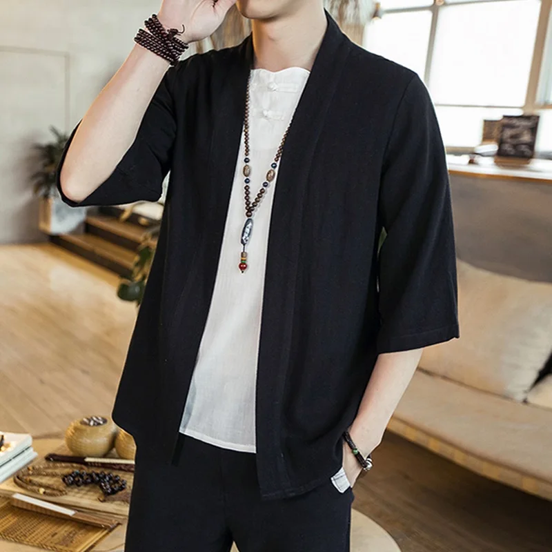 Kimono japonês masculino cardi - Street Fashion In Japan avaliação e preço