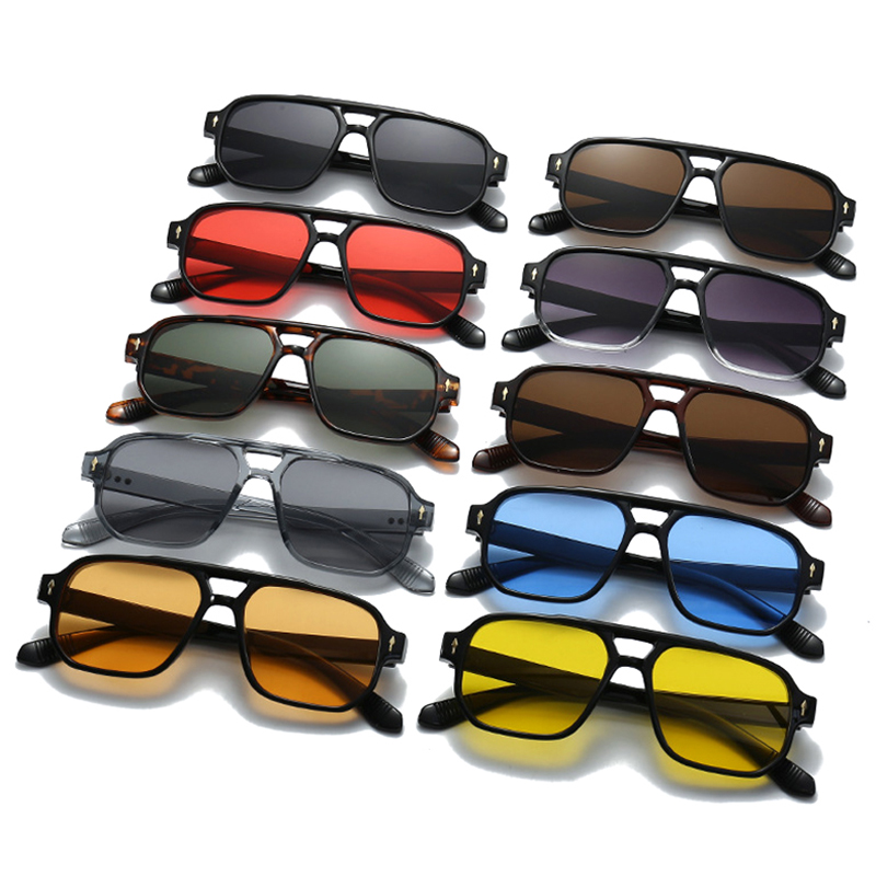 Óculos de Sol Quadrados Vintag - Street Fashion Glasses avaliação e preço